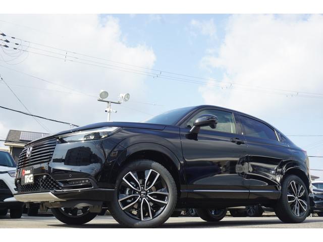 ヴェゼル ｅ：ＨＥＶ　Ｚ　登録済未使用　ホンダセンシング　パワーバックドア　ハーフレザーシート　バックカメラ　クルーズコントロール　ＬＥＤヘッドライト　ステアリングヒーター　シートヒーター　オートエアコン　禁煙車（35枚目）