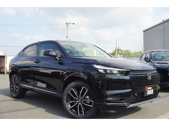 ヴェゼル ｅ：ＨＥＶ　Ｚ　登録済未使用　ホンダセンシング　パワーバックドア　ハーフレザーシート　バックカメラ　クルーズコントロール　ＬＥＤヘッドライト　ステアリングヒーター　シートヒーター　オートエアコン　禁煙車（62枚目）