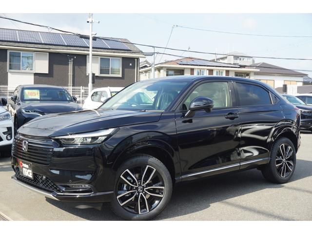 ヴェゼル ｅ：ＨＥＶ　Ｚ　登録済未使用　ホンダセンシング　パワーバックドア　ハーフレザーシート　バックカメラ　クルーズコントロール　ＬＥＤヘッドライト　ステアリングヒーター　シートヒーター　オートエアコン　禁煙車（74枚目）