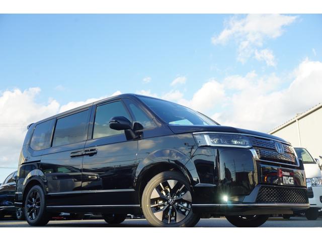 ステップワゴン ｅ：ＨＥＶスパーダ　登録済み未使用車　レーダークルーズコントロール　ブラインドスポットモニター　両側パワースライドドア　パワーバックドア　シートヒーター　ＬＥＤヘッドライト　ホンダセンシング　衝突軽減ブレーキ（38枚目）