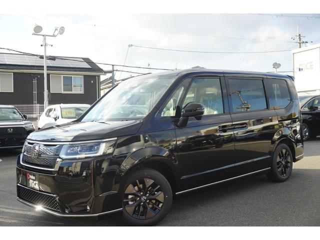 ステップワゴン ｅ：ＨＥＶスパーダ　登録済み未使用車　レーダークルーズコントロール　ブラインドスポットモニター　両側パワースライドドア　パワーバックドア　シートヒーター　ＬＥＤヘッドライト　ホンダセンシング　衝突軽減ブレーキ（68枚目）