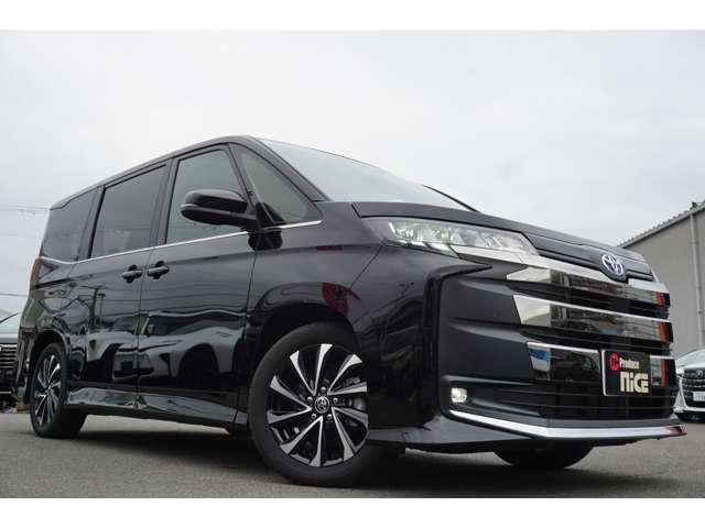 ノア ハイブリッドＳ－Ｚ　快適利便パッケージ　１０．５インチディスプレイ　フルセグＴＶ　ＣＤ／ＤＶＤデッキ１列目・２列目シートヒーター付き　ステアリングヒーター　ハーフレザーシート　パワーバックドア　両側パワースライドドア（80枚目）