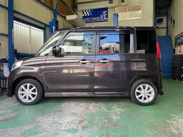 スペーシア Ｘリミテッド　純正ナビワンセグ　純正エアロ　両側パワースライド　シートヒーター　純正ＨＩＤヘッド　スマートキー　レーダーブレーキサポート　プッシュスタート　ステリモ　純正アルミ　オートライト　アイドリングストップ（8枚目）