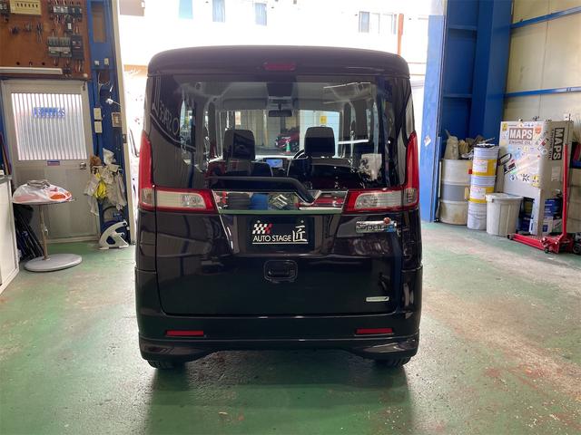 スペーシア Ｘリミテッド　純正ナビワンセグ　純正エアロ　両側パワースライド　シートヒーター　純正ＨＩＤヘッド　スマートキー　レーダーブレーキサポート　プッシュスタート　ステリモ　純正アルミ　オートライト　アイドリングストップ（9枚目）