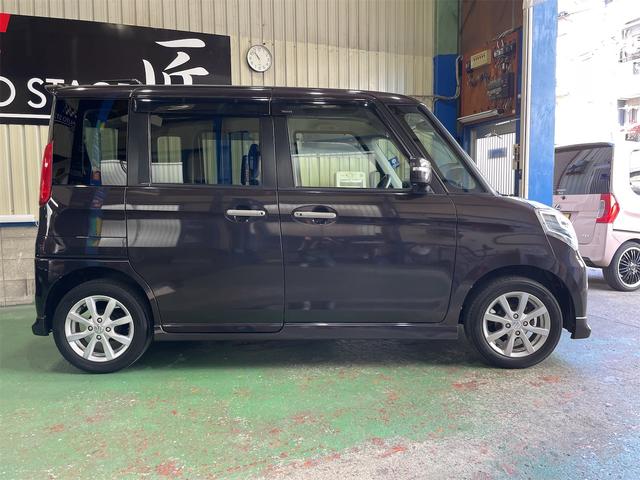 スペーシア Ｘリミテッド　純正ナビワンセグ　純正エアロ　両側パワースライド　シートヒーター　純正ＨＩＤヘッド　スマートキー　レーダーブレーキサポート　プッシュスタート　ステリモ　純正アルミ　オートライト　アイドリングストップ（10枚目）