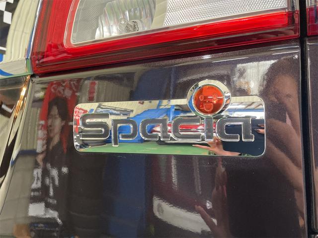 スペーシア Ｘリミテッド　純正ナビワンセグ　純正エアロ　両側パワースライド　シートヒーター　純正ＨＩＤヘッド　スマートキー　レーダーブレーキサポート　プッシュスタート　ステリモ　純正アルミ　オートライト　アイドリングストップ（45枚目）