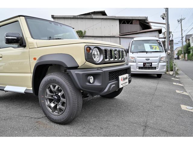 ジムニーノマド ＦＣ　登録済未使用車　スズキセイフティーサポート　パートタイム４ＷＤ　　ＯＰカラー　シフォンアイボリー／ブラック２　レーダークルーズ　禁煙車　コーナーセンサー　スマートキー　ＬＥＤヘッド　　車線逸脱警報（65枚目）