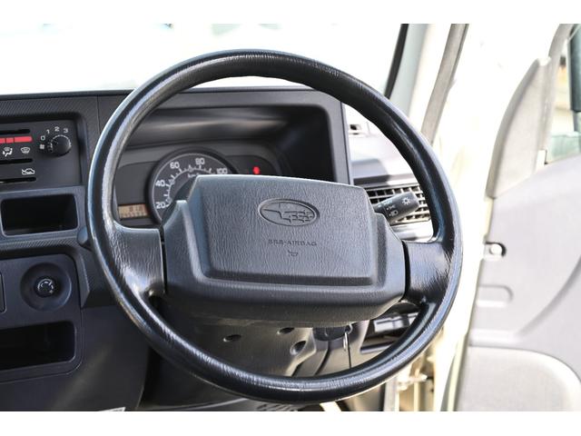 サンバーバン ディアス　５速ミッション車　後期型　サイドデカール　入手困難な丸フォグ！　ＰＳ　ＰＷ　ＡＢＳ　純正アルミホイール　エアバッグ（11枚目）