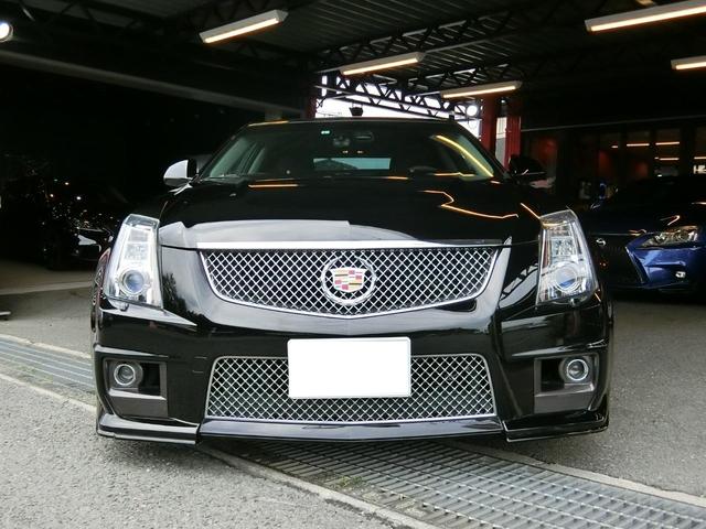 CTS-Vプレミアム 正規ディーラー車 V8 6200cc スーパーチャージャー 564馬力 純正RECARO製パワーシート 純正ナビ/地デジFセグTV/バックカメラ(4枚目)