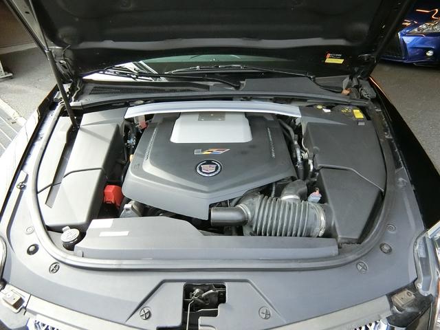CTS-Vプレミアム 正規ディーラー車 V8 6200cc スーパーチャージャー 564馬力 純正RECARO製パワーシート 純正ナビ/地デジFセグTV/バックカメラ(42枚目)