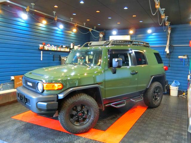 FJクルーザー トレイルチームスペシャルエディション 2011年モデル 新車並行 実走行 CARFAX有(2枚目)