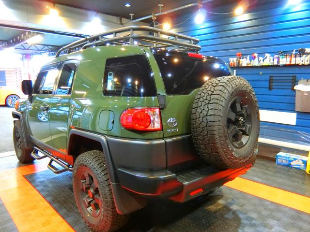 FJクルーザー トレイルチームスペシャルエディション 2011年モデル 新車並行 実走行 CARFAX有(5枚目)