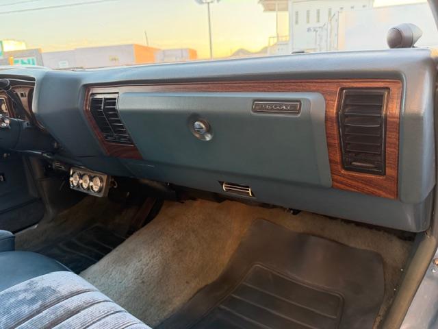 ビュイックリーガル 　クーペ　ランドゥー　外装ライトブルー　内装ブルー系（28枚目）