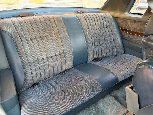 ビュイックリーガル 　クーペ　ランドゥー　外装ライトブルー　内装ブルー系（29枚目）