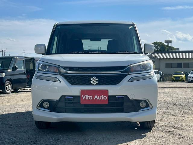 ソリオバンディット ハイブリッドMV SDナビ フルセグTV リアカメラ スマートキー LEDヘッドライト 両側パワスラ シートヒーター Bluetooth 純正15インチアルミ ETC(3枚目)