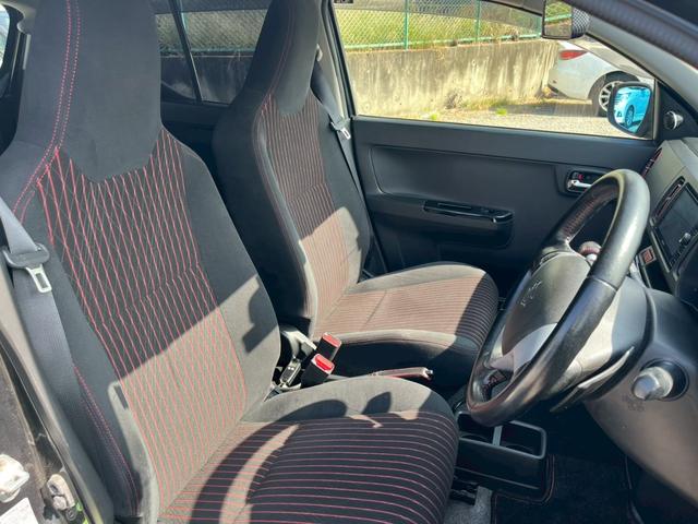 アルトターボＲＳ ベースグレード　メモリーナビ　フルセグ　スマートキー　ＨＩＤヘッドライト　衝突軽減ブレーキ　ドライブレコーダー　シートヒーター　車高調　社外マフラー　Ｂｌｕｅｔｏｏｔｈ　ＵＳＢ　純正アルミ　ＥＴＣ（33枚目）