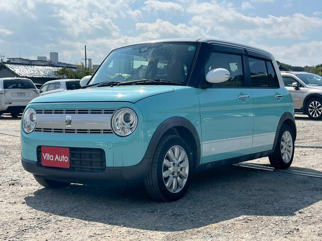 アルトラパン X スマートキー HIDヘッドライト 衝突軽減ブレーキ 前後ドライブレコーダー シートヒーター 純正14インチアルミ ETC(8枚目)