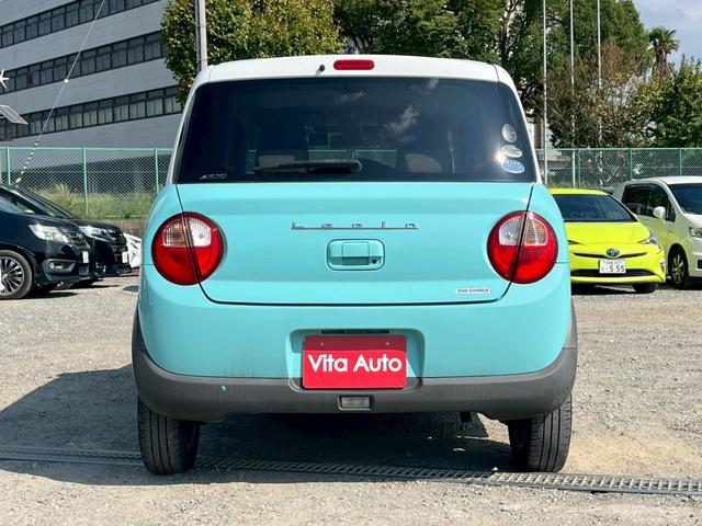 アルトラパン X スマートキー HIDヘッドライト 衝突軽減ブレーキ 前後ドライブレコーダー シートヒーター 純正14インチアルミ ETC(12枚目)