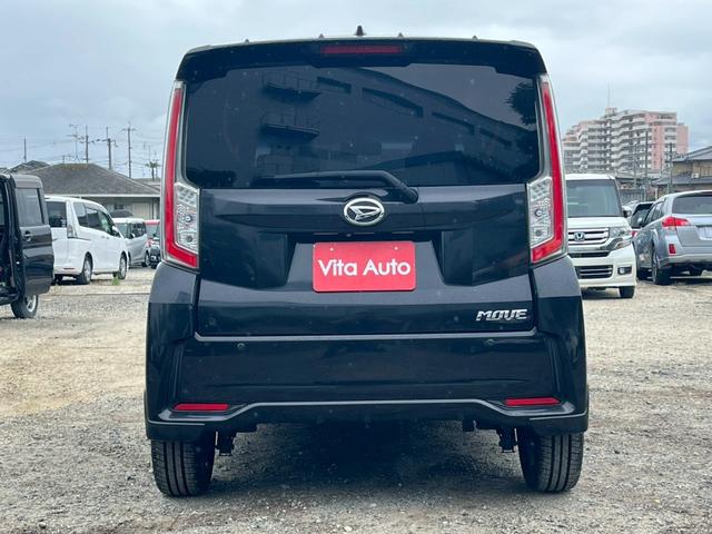 ムーヴ カスタム　ＲＳ　ハイパーＳＡ　ＳＤナビ　リアカメラ　フルセグＴＶ　スマートキー　ＬＥＤヘッドライト　衝突軽減ブレーキ　Ｂｌｕｅｔｏｏｔｈ　純正アルミ　ＥＴＣ（9枚目）