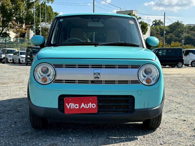 アルトラパン S SDナビ フルセグTV スマートキー HIDヘッドライト 衝突軽減ブレーキ 前ドラレコ シートヒーター Bluetooth 純正14インチ鉄 ETC(4枚目)