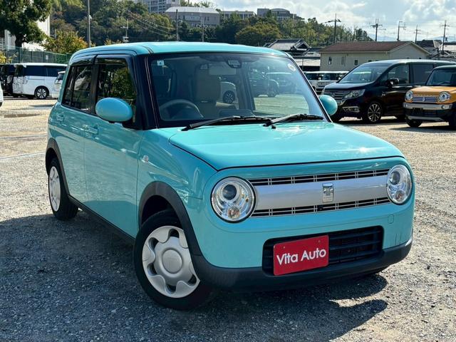 アルトラパン S SDナビ フルセグTV スマートキー HIDヘッドライト 衝突軽減ブレーキ 前ドラレコ シートヒーター Bluetooth 純正14インチ鉄 ETC(5枚目)