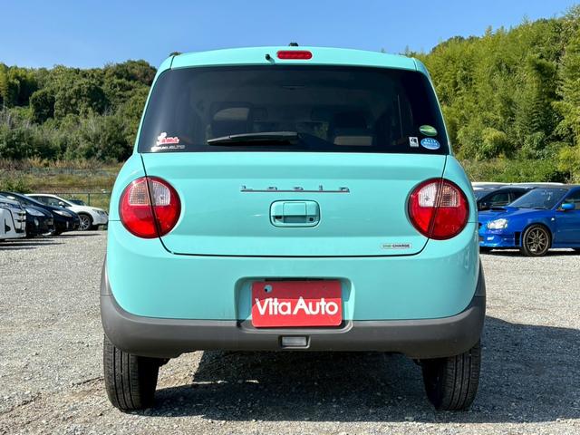 アルトラパン S SDナビ フルセグTV スマートキー HIDヘッドライト 衝突軽減ブレーキ 前ドラレコ シートヒーター Bluetooth 純正14インチ鉄 ETC(6枚目)