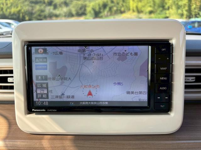 アルトラパン S SDナビ フルセグTV スマートキー HIDヘッドライト 衝突軽減ブレーキ 前ドラレコ シートヒーター Bluetooth 純正14インチ鉄 ETC(20枚目)