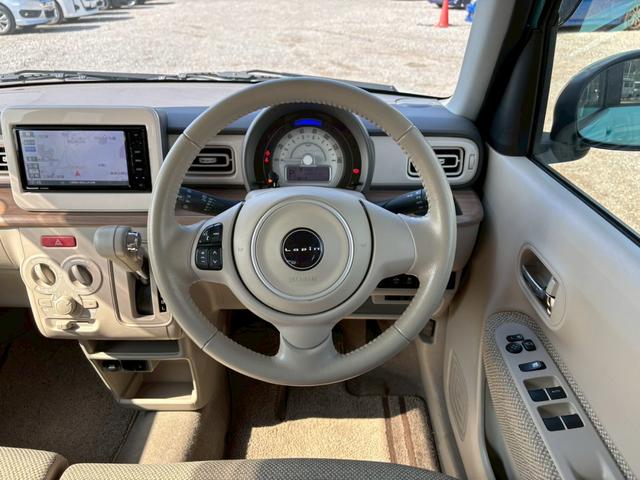 アルトラパン S SDナビ フルセグTV スマートキー HIDヘッドライト 衝突軽減ブレーキ 前ドラレコ シートヒーター Bluetooth 純正14インチ鉄 ETC(21枚目)