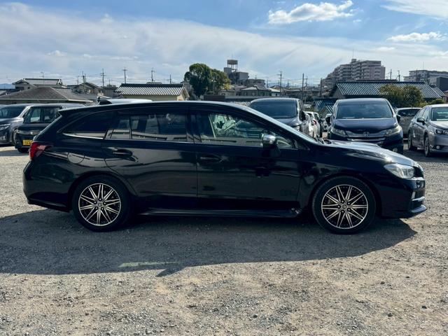 レヴォーグ 1.6GTアイサイト 4WD SDナビ フルセグTV リアカメラ スマートキー LEDヘッドライト 衝突軽減ブレーキ 前後ドラレコ Bluetooth クルコン 社外17インチアルミ ETC(8枚目)