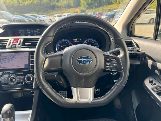 レヴォーグ 1.6GTアイサイト 4WD SDナビ フルセグTV リアカメラ スマートキー LEDヘッドライト 衝突軽減ブレーキ 前後ドラレコ Bluetooth クルコン 社外17インチアルミ ETC(19枚目)