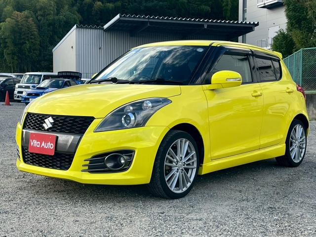 スイフトスポーツ ベースグレード SDナビ フルセグTV スマートキー HIDヘッドライト 前後ドラレコ Bluetooth クルコン 純正17インチアルミ ETC(5枚目)