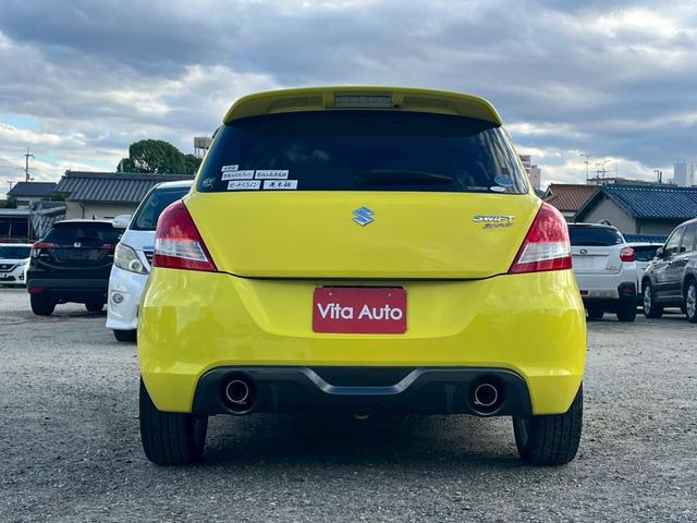 スイフトスポーツ ベースグレード SDナビ フルセグTV スマートキー HIDヘッドライト 前後ドラレコ Bluetooth クルコン 純正17インチアルミ ETC(9枚目)