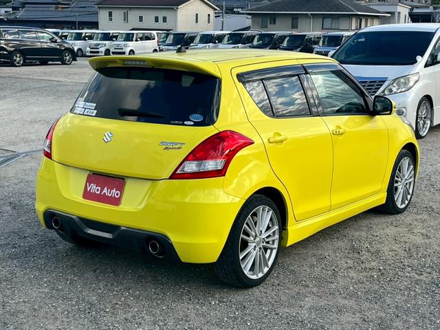 スイフトスポーツ ベースグレード SDナビ フルセグTV スマートキー HIDヘッドライト 前後ドラレコ Bluetooth クルコン 純正17インチアルミ ETC(12枚目)