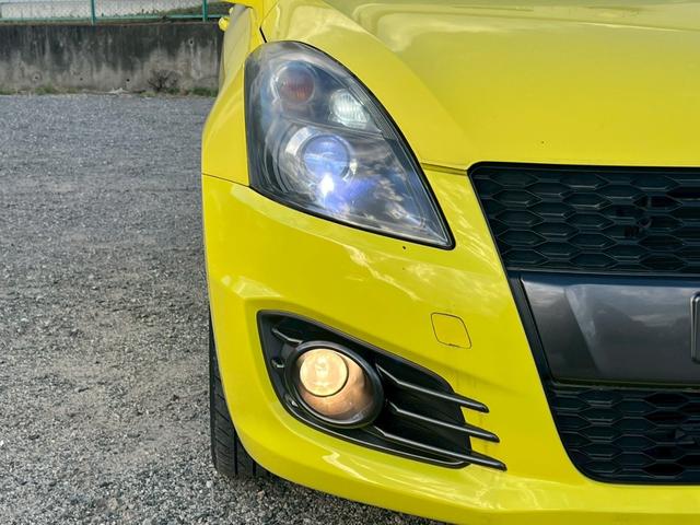 スイフトスポーツ ベースグレード SDナビ フルセグTV スマートキー HIDヘッドライト 前後ドラレコ Bluetooth クルコン 純正17インチアルミ ETC(15枚目)