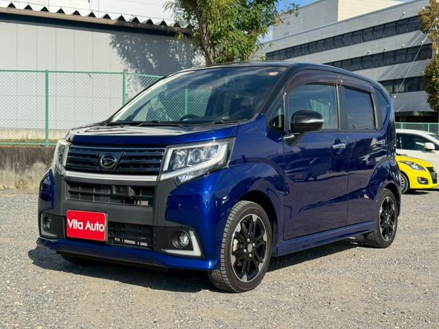 ムーヴ カスタム RS ハイパーSAII メモリーナビ フルセグTV リアカメラ スマートキー LEDヘッドライト 衝突軽減ブレーキ 前後ドラレコ Bluetooth 純正15インチアルミ ETC(5枚目)