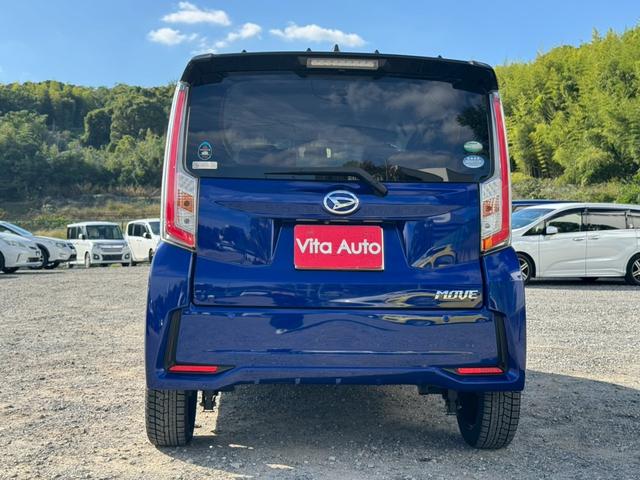 ムーヴ カスタム RS ハイパーSAII メモリーナビ フルセグTV リアカメラ スマートキー LEDヘッドライト 衝突軽減ブレーキ 前後ドラレコ Bluetooth 純正15インチアルミ ETC(11枚目)