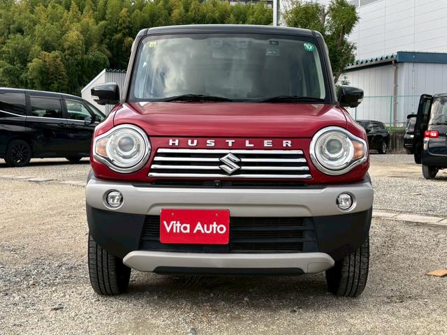 ハスラー JスタイルIIターボ 4WD メモリーナビ フルセグTV 全方位カメラ スマートキー HIDヘッドライト 衝突軽減ブレーキ 前後ドラレコ シートヒーター Bluetooth クルコン 純正15インチアルミ ETC(3枚目)