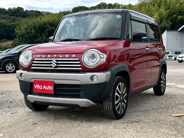 ハスラー JスタイルIIターボ 4WD メモリーナビ フルセグTV 全方位カメラ スマートキー HIDヘッドライト 衝突軽減ブレーキ 前後ドラレコ シートヒーター Bluetooth クルコン 純正15インチアルミ ETC(5枚目)