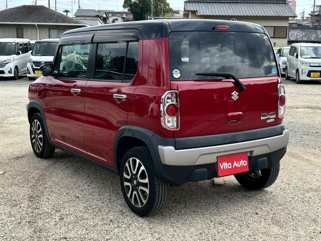 ハスラー JスタイルIIターボ 4WD メモリーナビ フルセグTV 全方位カメラ スマートキー HIDヘッドライト 衝突軽減ブレーキ 前後ドラレコ シートヒーター Bluetooth クルコン 純正15インチアルミ ETC(8枚目)