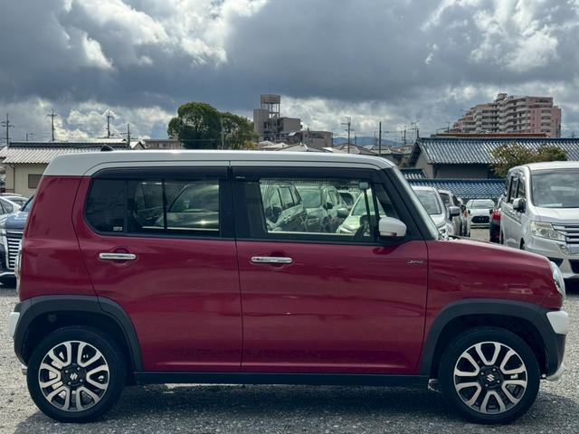 ハスラー JスタイルII SDナビ フルセグTV スマートキー HIDヘッドライト 衝突軽減ブレーキ シートヒーター Bluetooth 純正15インチアルミ(8枚目)