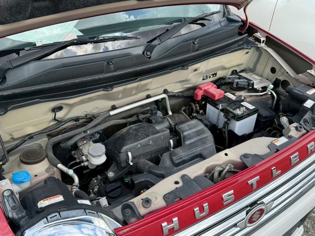 ハスラー JスタイルII SDナビ フルセグTV スマートキー HIDヘッドライト 衝突軽減ブレーキ シートヒーター Bluetooth 純正15インチアルミ(40枚目)