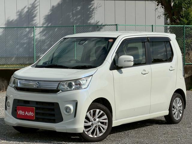 ワゴンRスティングレー X SDナビ フルセグTV スマートキー HIDヘッドライト 衝突軽減ブレーキ シートヒーター 純正14インチアルミ ETC(5枚目)