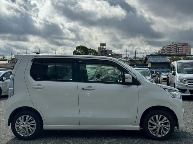 ワゴンRスティングレー X SDナビ フルセグTV スマートキー HIDヘッドライト 衝突軽減ブレーキ シートヒーター 純正14インチアルミ ETC(8枚目)