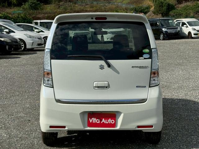 ワゴンRスティングレー X SDナビ フルセグTV スマートキー HIDヘッドライト 衝突軽減ブレーキ シートヒーター 純正14インチアルミ ETC(12枚目)