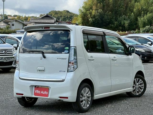 ワゴンRスティングレー X SDナビ フルセグTV スマートキー HIDヘッドライト 衝突軽減ブレーキ シートヒーター 純正14インチアルミ ETC(14枚目)