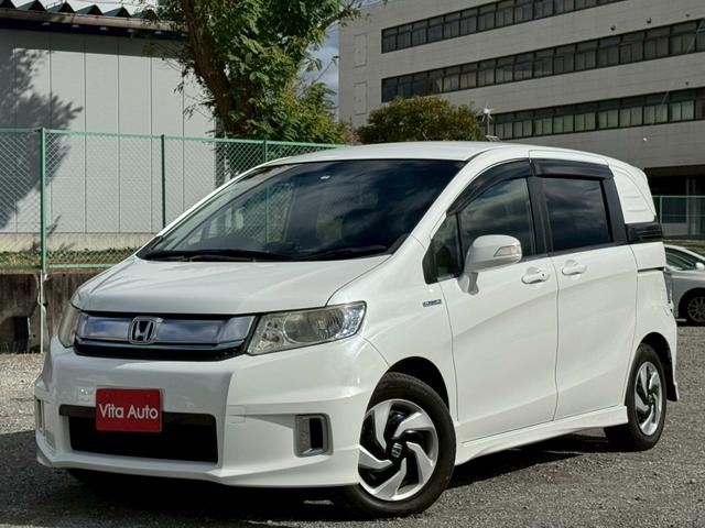 フリードスパイクハイブリッド ジャストセレクション SDナビ フルセグTV リアカメラ スマートキー HIDヘッドライト 両側パワスラ Bluetooth クルコン 純正15インチ鉄 ETC(5枚目)