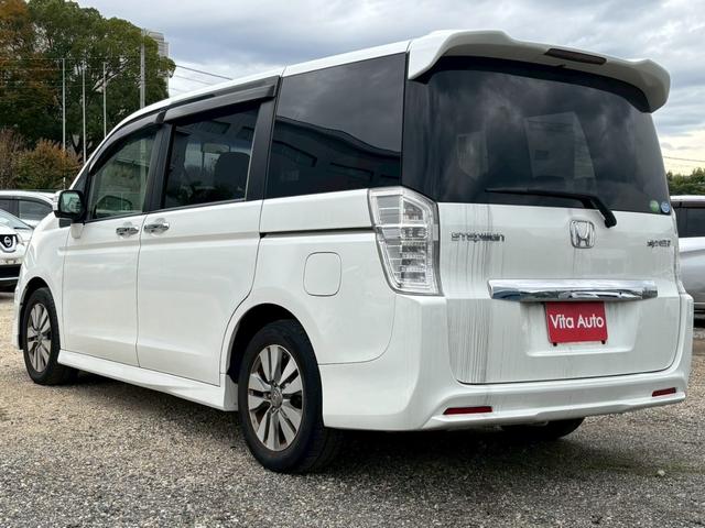 ステップワゴンスパーダ Z メモリーナビ フルセグTV リアカメラ フリップダウンモニター HIDヘッドライト 両側パワスラ Bluetooth クルコン 純正16インチアルミ ETC(7枚目)