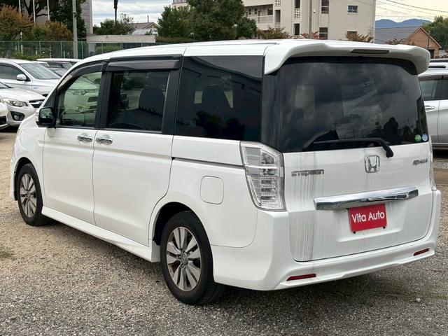 ステップワゴンスパーダ Z メモリーナビ フルセグTV リアカメラ フリップダウンモニター HIDヘッドライト 両側パワスラ Bluetooth クルコン 純正16インチアルミ ETC(8枚目)