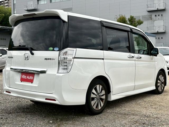 ステップワゴンスパーダ Z メモリーナビ フルセグTV リアカメラ フリップダウンモニター HIDヘッドライト 両側パワスラ Bluetooth クルコン 純正16インチアルミ ETC(9枚目)