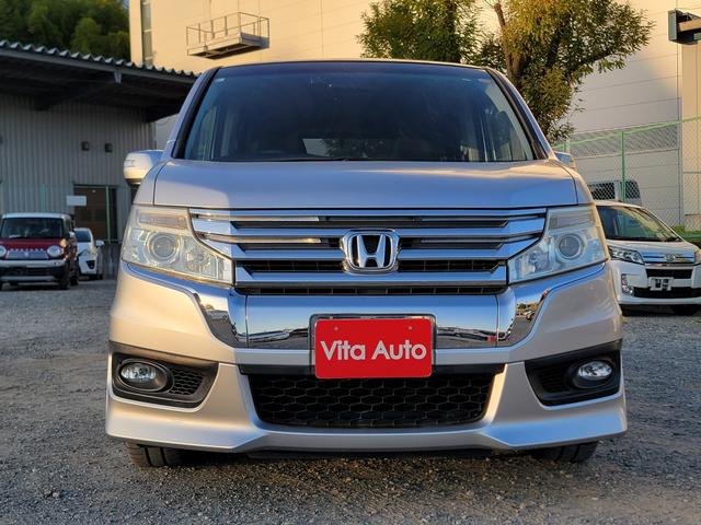 ステップワゴンスパーダ Ｚ　メモリーナビ　フルセグＴＶ　リアカメラ　フリップダウンモニター　スマートキー　両側パワスラ　前後ドラレコ　純正１６インチアルミ　ＥＴＣ（3枚目）